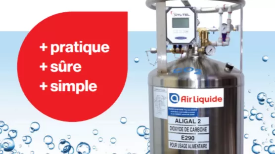 Réservoir de CO2 alimentaire pour les brasseries REMBO - Air Liquide