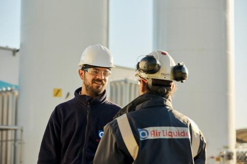 Employees on site